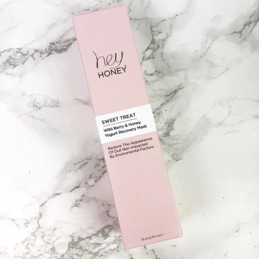 NIB Sweet Treat Wild Berry & Honey Yogurt Recovery Mask - Hey Honey - Picture 6 of 9
